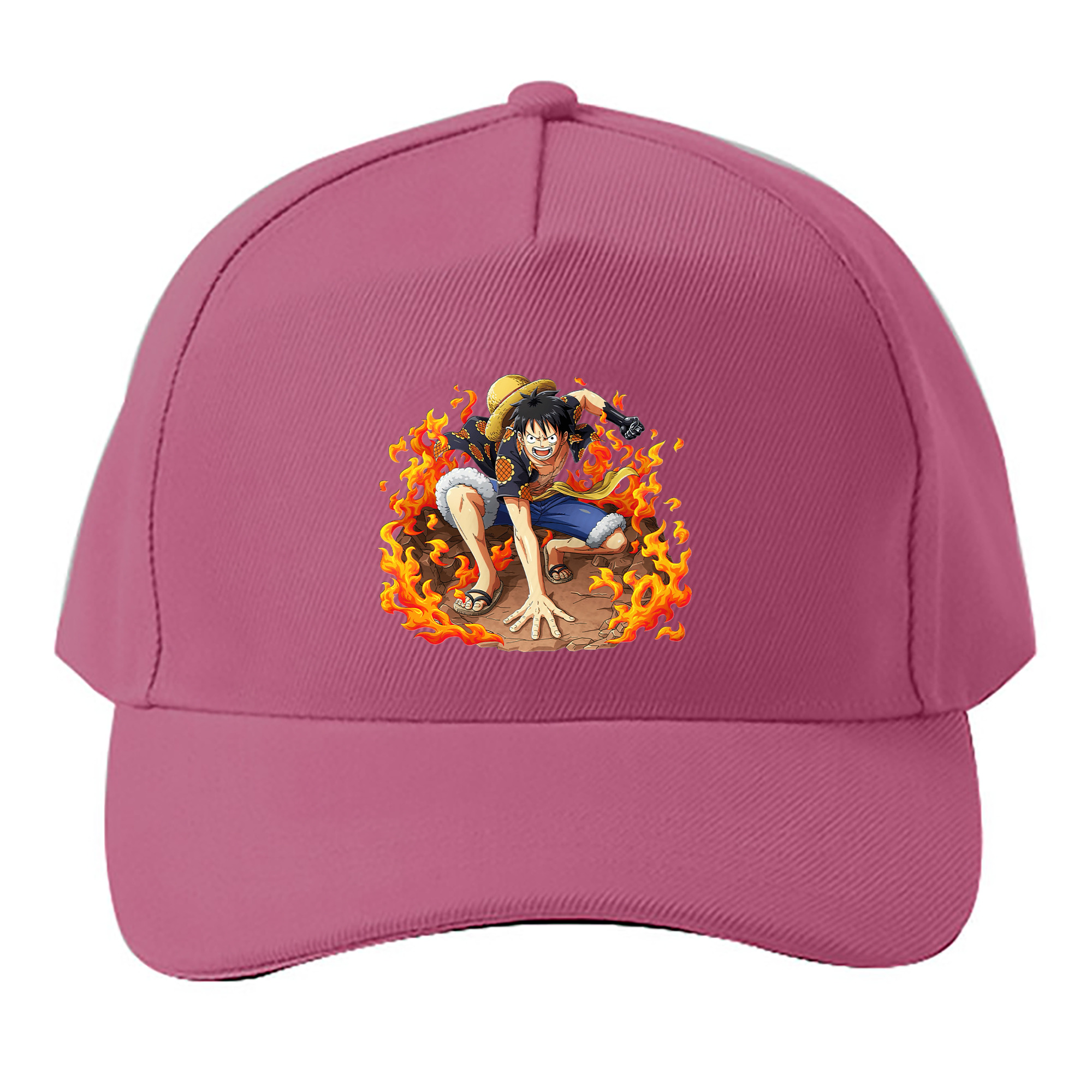 （画像用） ワンピース モンキー・D・ルフィ ONE PIECE Monkey D. Luffy ベースボールキャップ 綿100％ 男女兼用 帽子 スポーツ